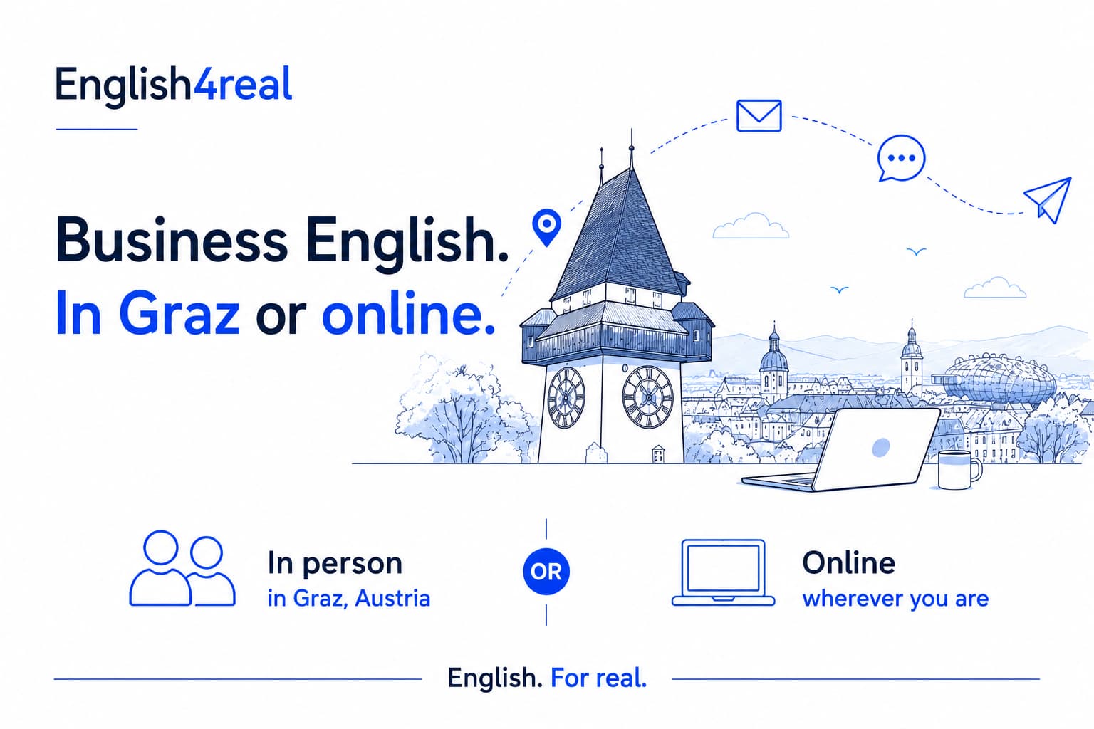 One-to-One Business English Training in Graz & Online