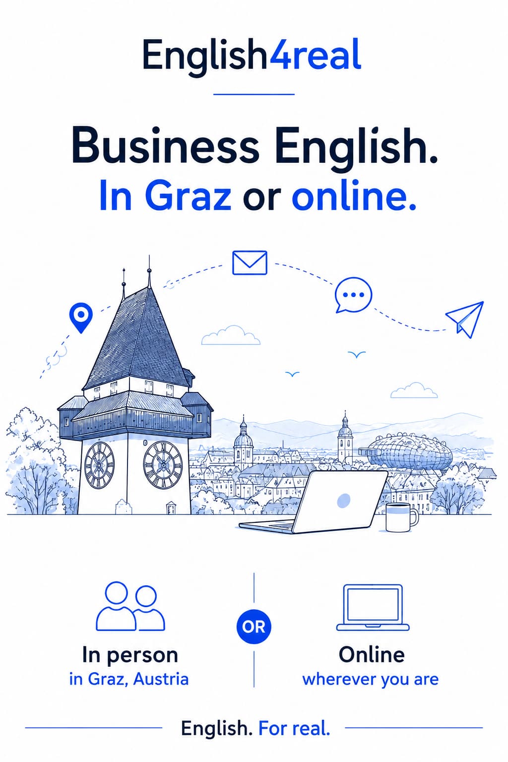 One-to-One Business English Training in Graz & Online